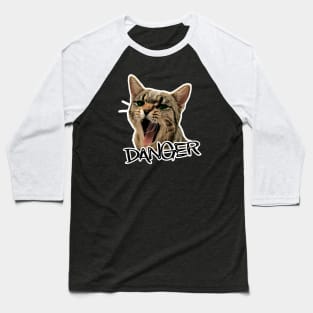 Danger Kitty Baseball T-Shirt